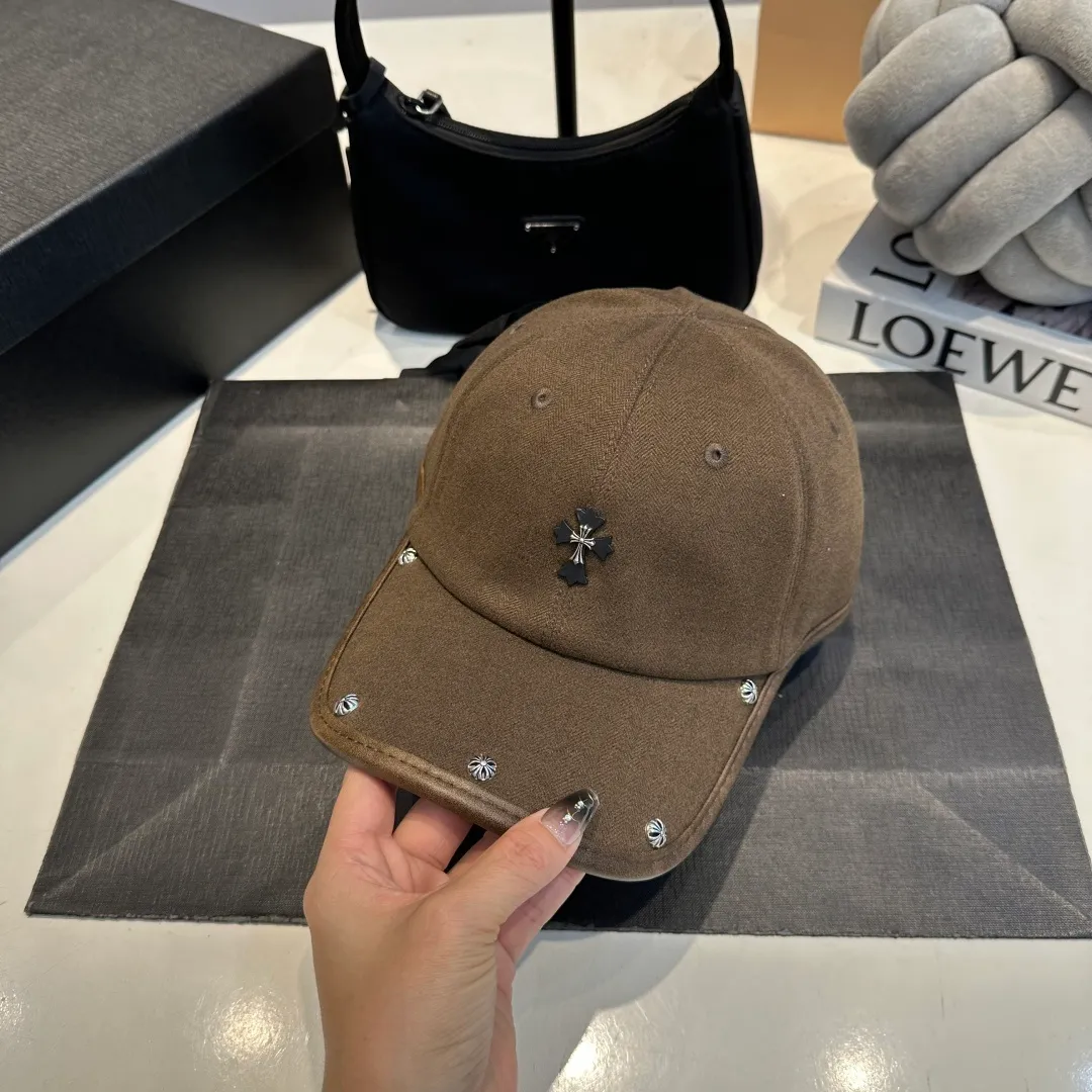 P70 Croxin's new brushed autumn baseball cap, the shape of the hat is super correct, the same style for men and women